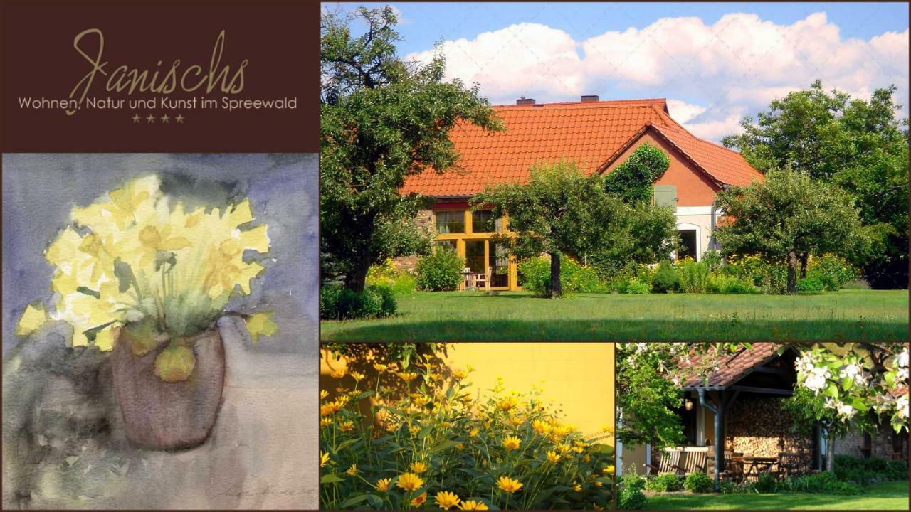 Janischs Fewo Im Spreewald, Terrasse, Grosser Garten Und Blick Inklusive Unterspreewald Экстерьер фото
